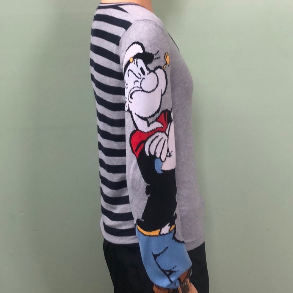 Ice Iceberg Popeye The Sailor Man Sweater   Size Small
